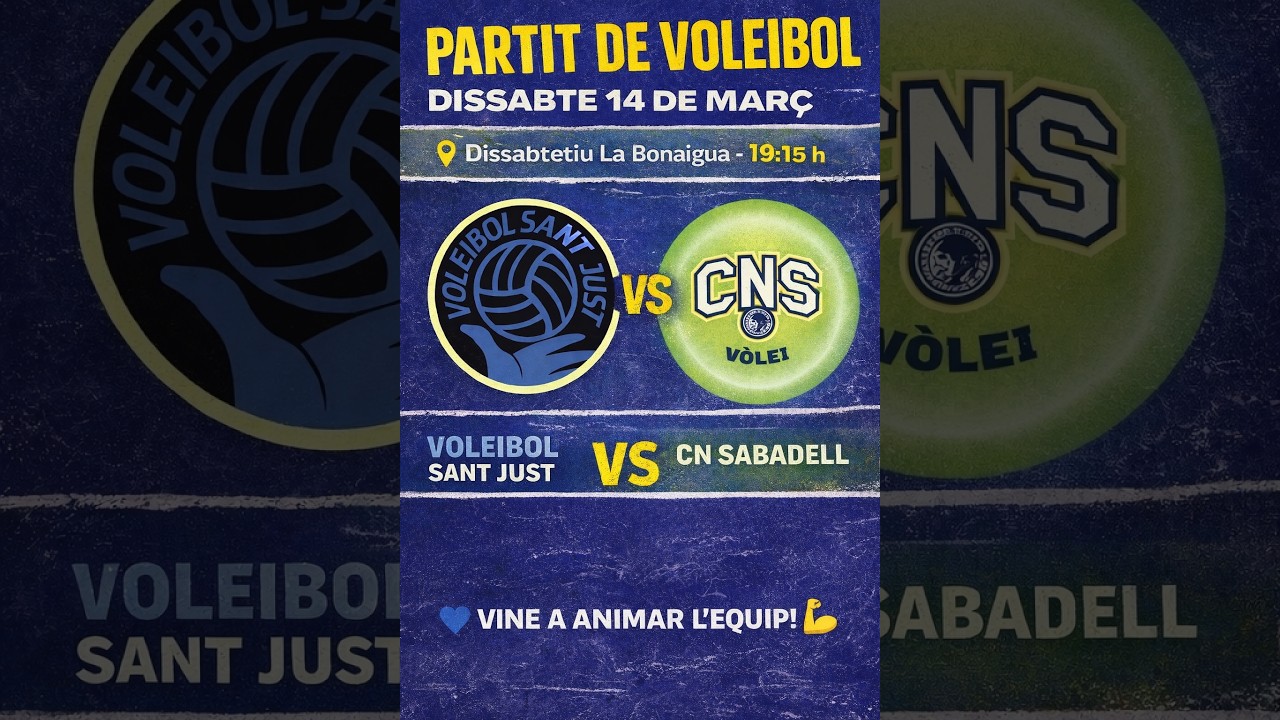 Voleibol Sant Just - CN Sabadell
