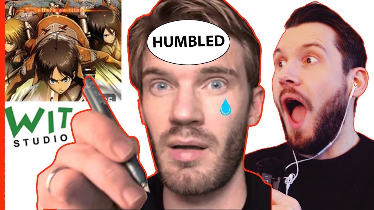 PROFESSIONAL ARTIST REACTS ON PEWDIEPIE DRAWING AT ANIMIE STUDIO