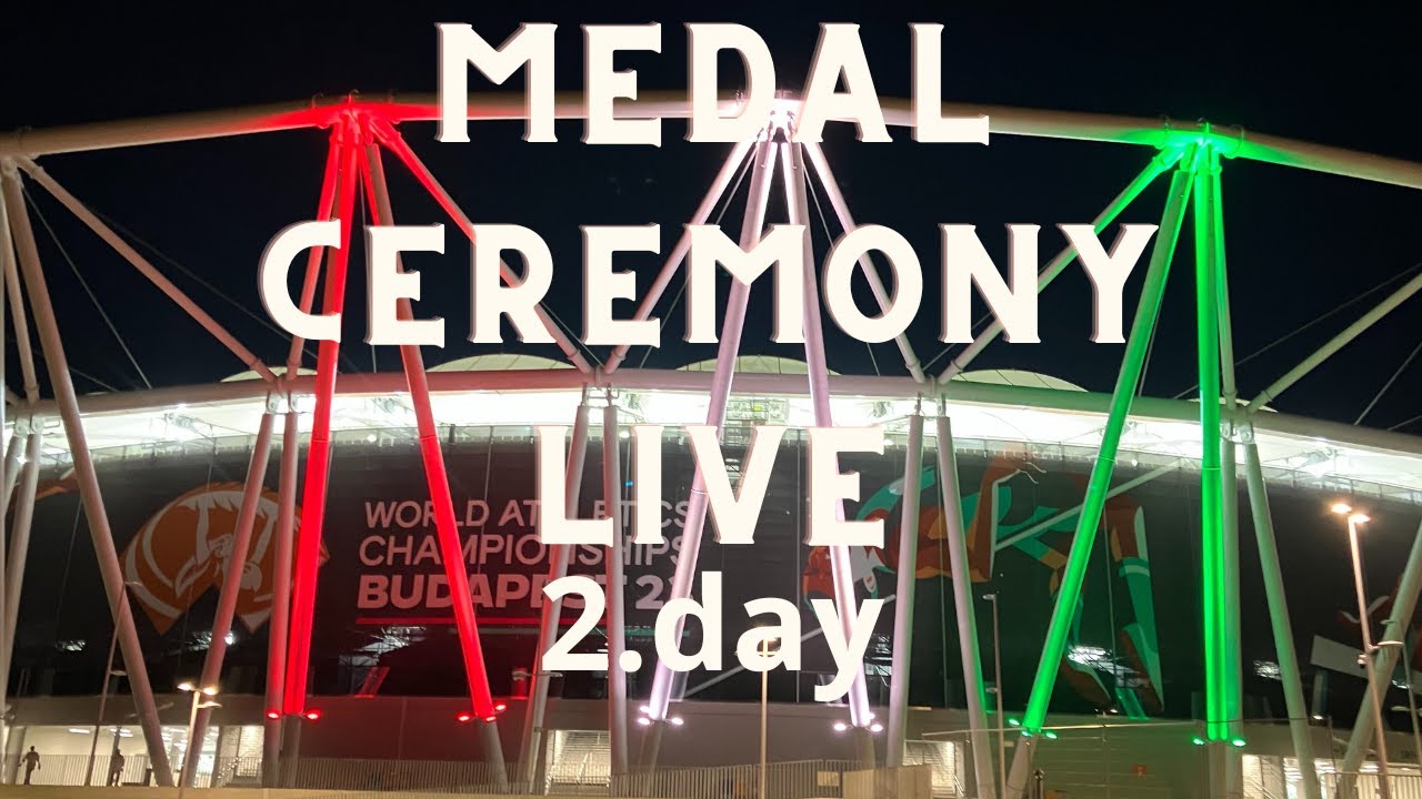Medal Plaza day 2 - Budapest Athletics WCH