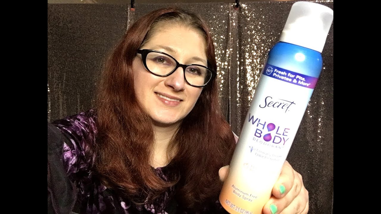 Review - Secret Whole Body Deodorant in Peach + Vanilla Blossom