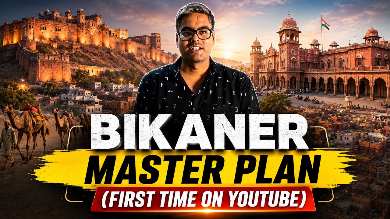Bikaner Master Plan | First Time on Youtube