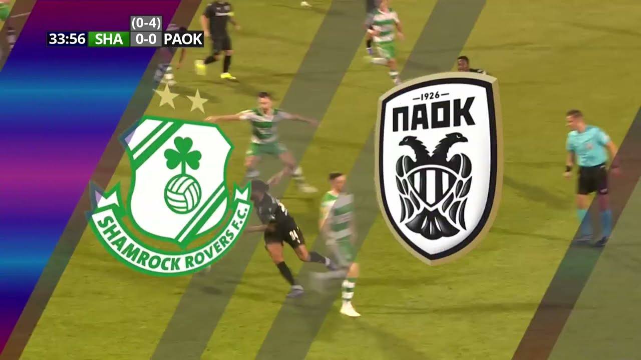 Highlights l Rovers 0-2 PAOK l UEFA Europa League l 29 August 2024