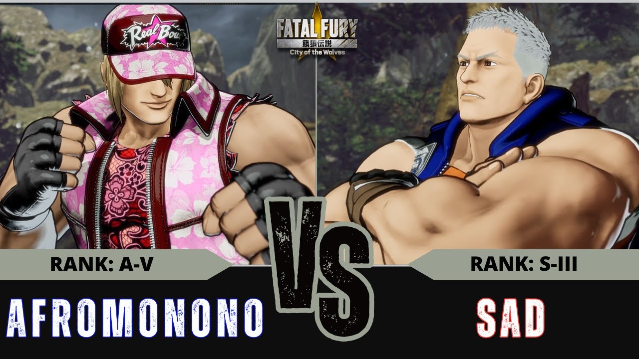 FF:CotW 🐺 AFROMONONO (Terry Bogard) vs SAD (Kevin Rian)⭐Replay Match - [FATAL FURY: CotW] - 04/25
