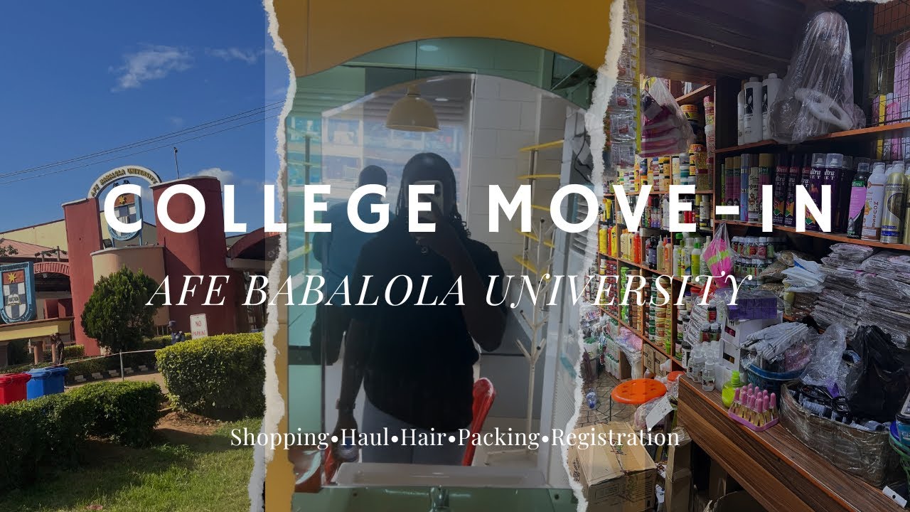 ABUAD UNI DAIRIES: COLLEGE PREPARATION/MOVE IN VLOG📚