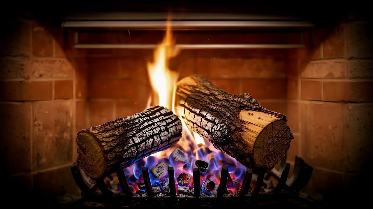 12 Hours 4K Cozy Fireplace 🔥 Ultra HD Crackling Fire Sounds for Deep Sleep & Relaxation