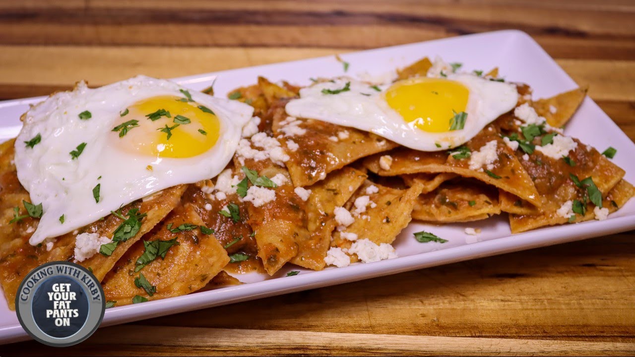 How to make Chilaquiles - Chilaquiles Rojo - Mexican Food