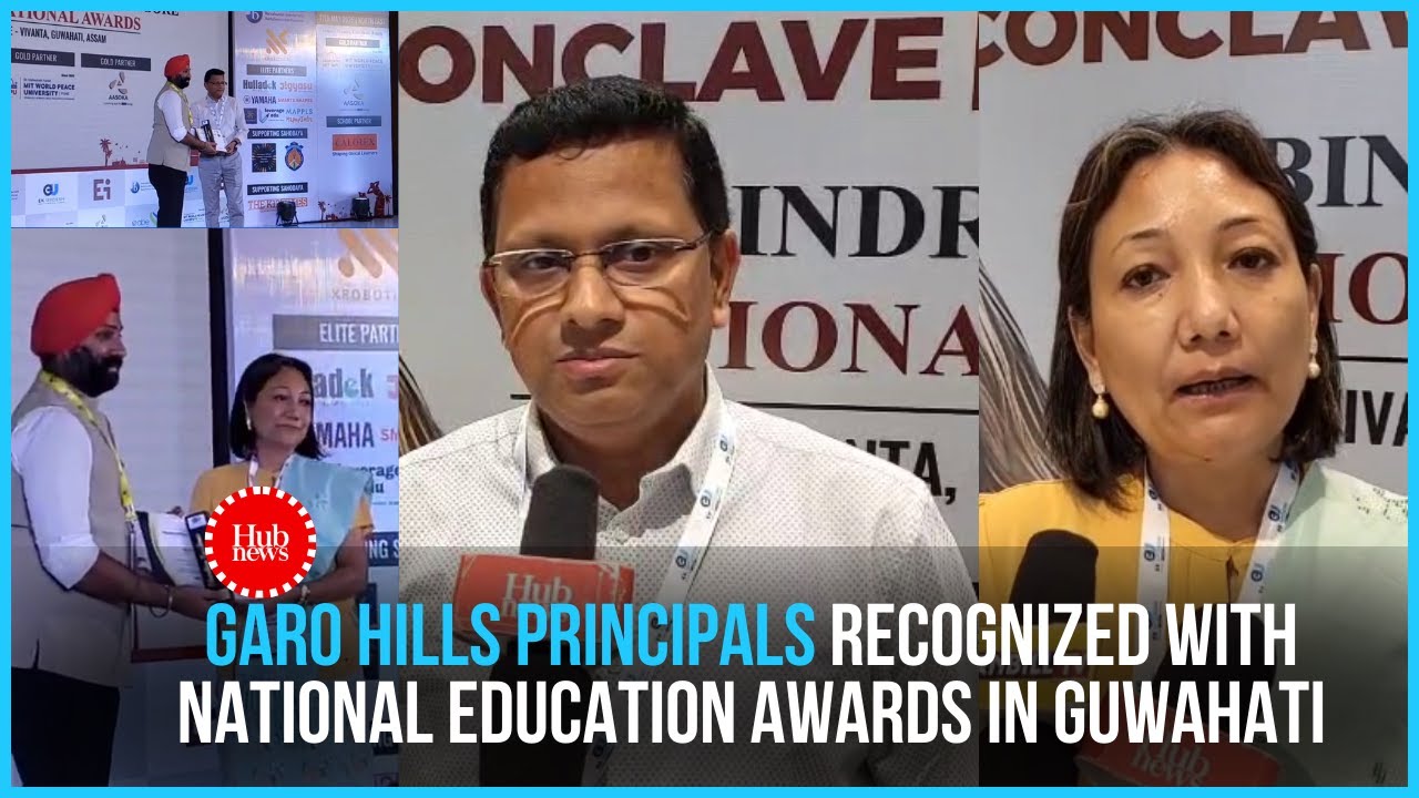 Garo Hills principals recognized with National Education Awards in Guwahati