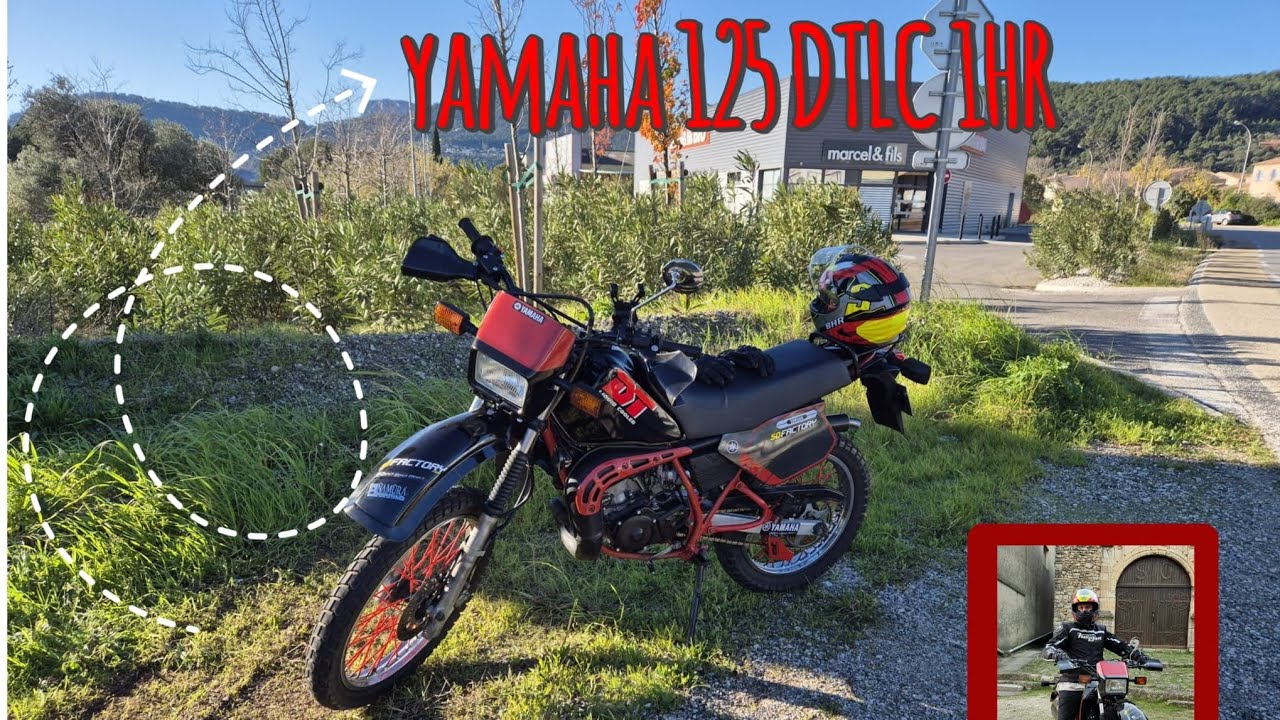 RESTAURATION YAMAHA 125 DTLC 1HR DE 1987
