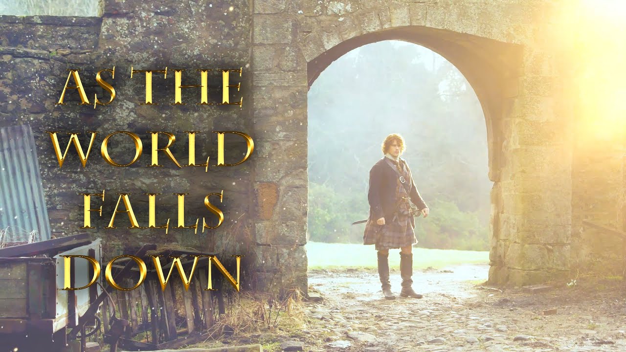 Jamie and Claire ❤ As The World Falls Down 🎵 David Bowie ⚔ Outlander