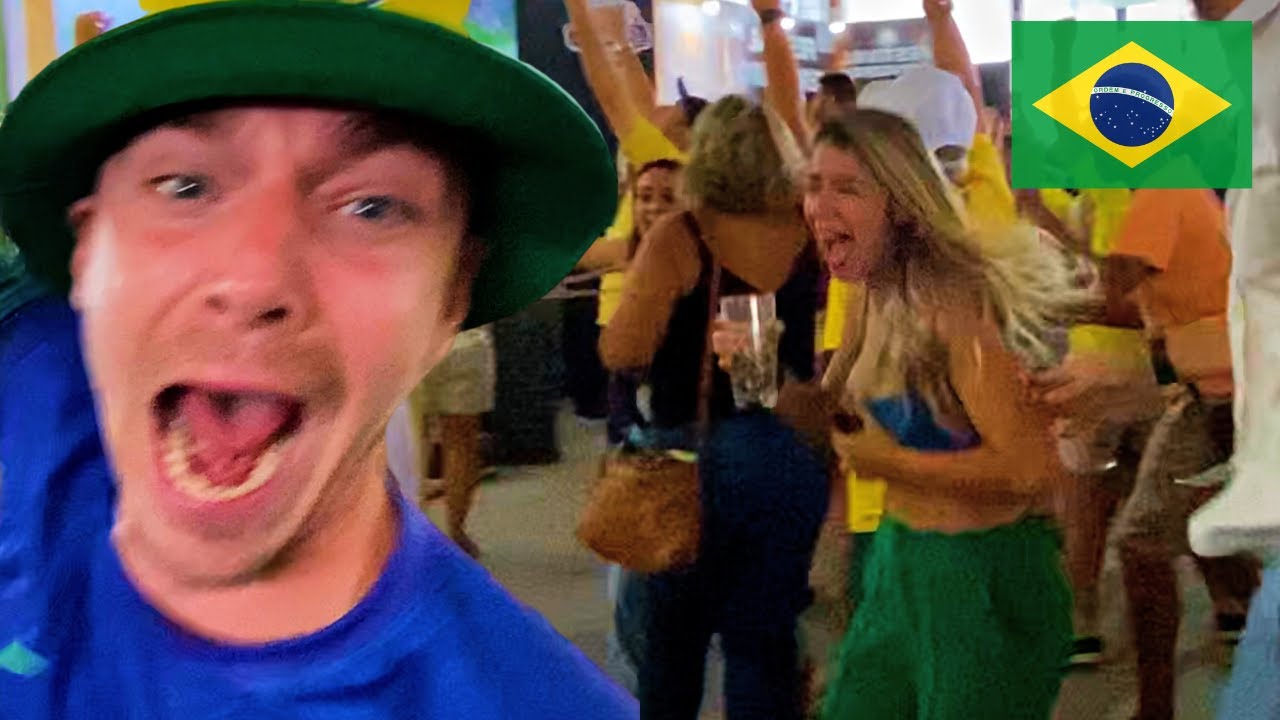 Brazil Fans IN TEARS 😭 (FIFA 2022 World Cup) 🇧🇷