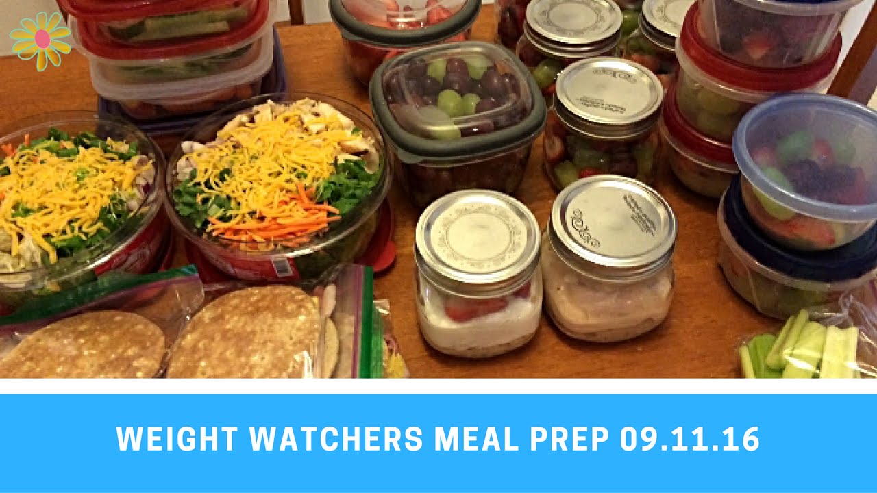 Weight Watchers Meal Prep | 09.11.16