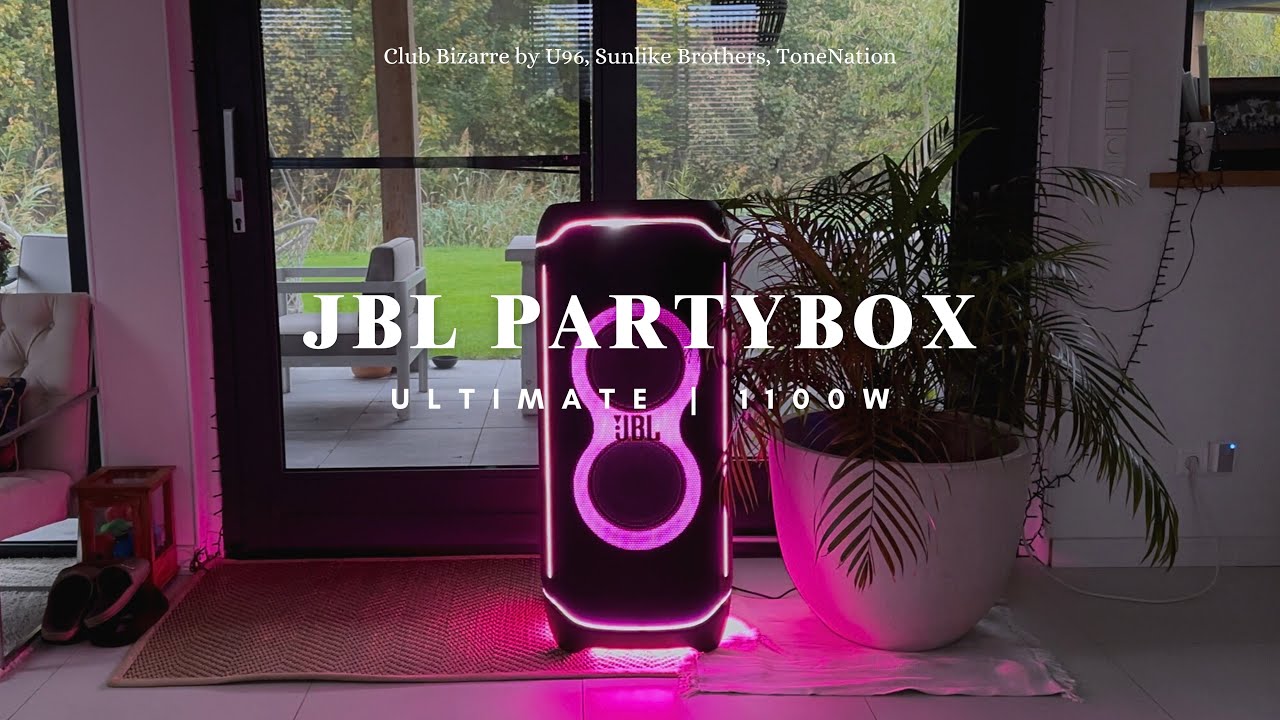 JBL Partybox Ultimate | Sound/Bass Test | 4K60FPS HDR | Club Bizarre