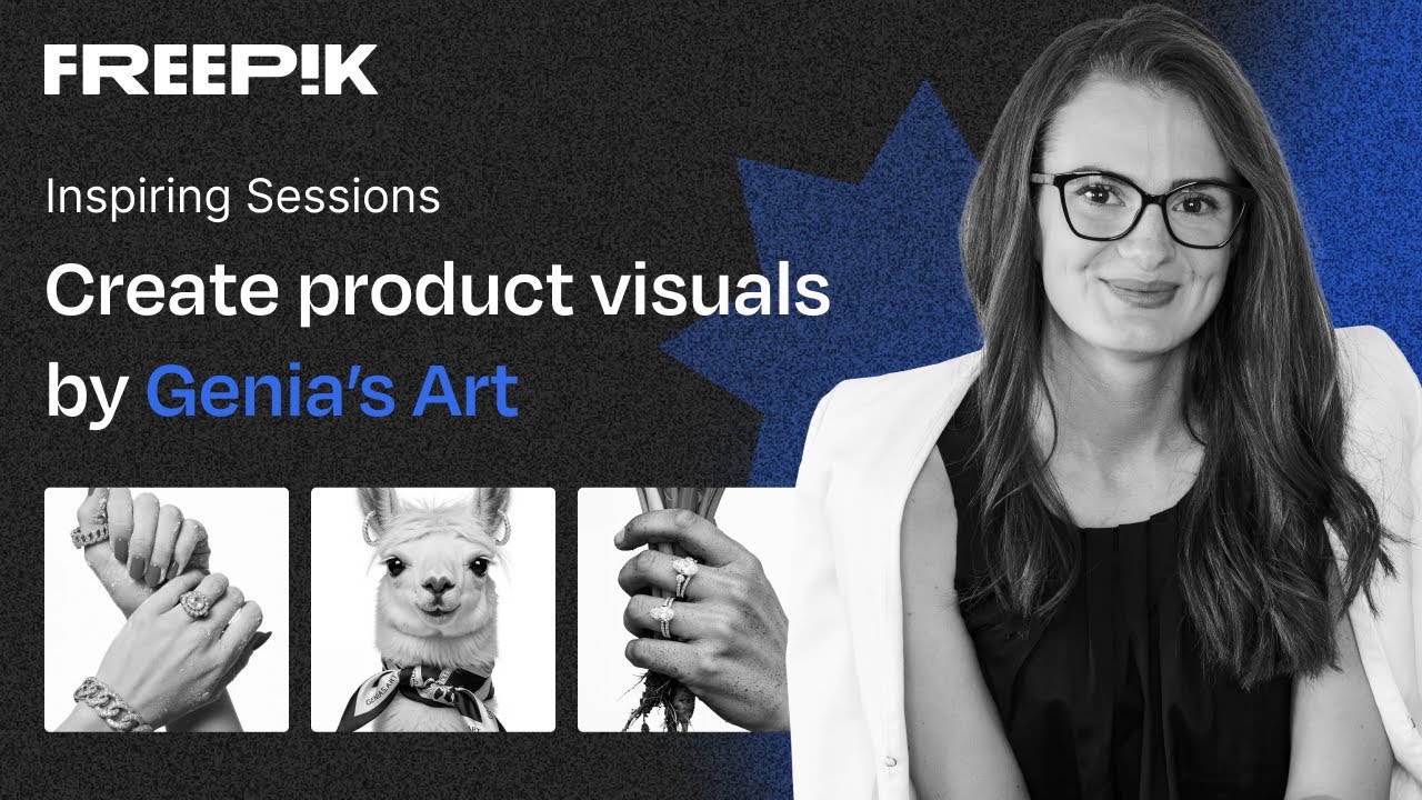 Create viral product video with AI by Genia | Freepik Inspiring Sessions