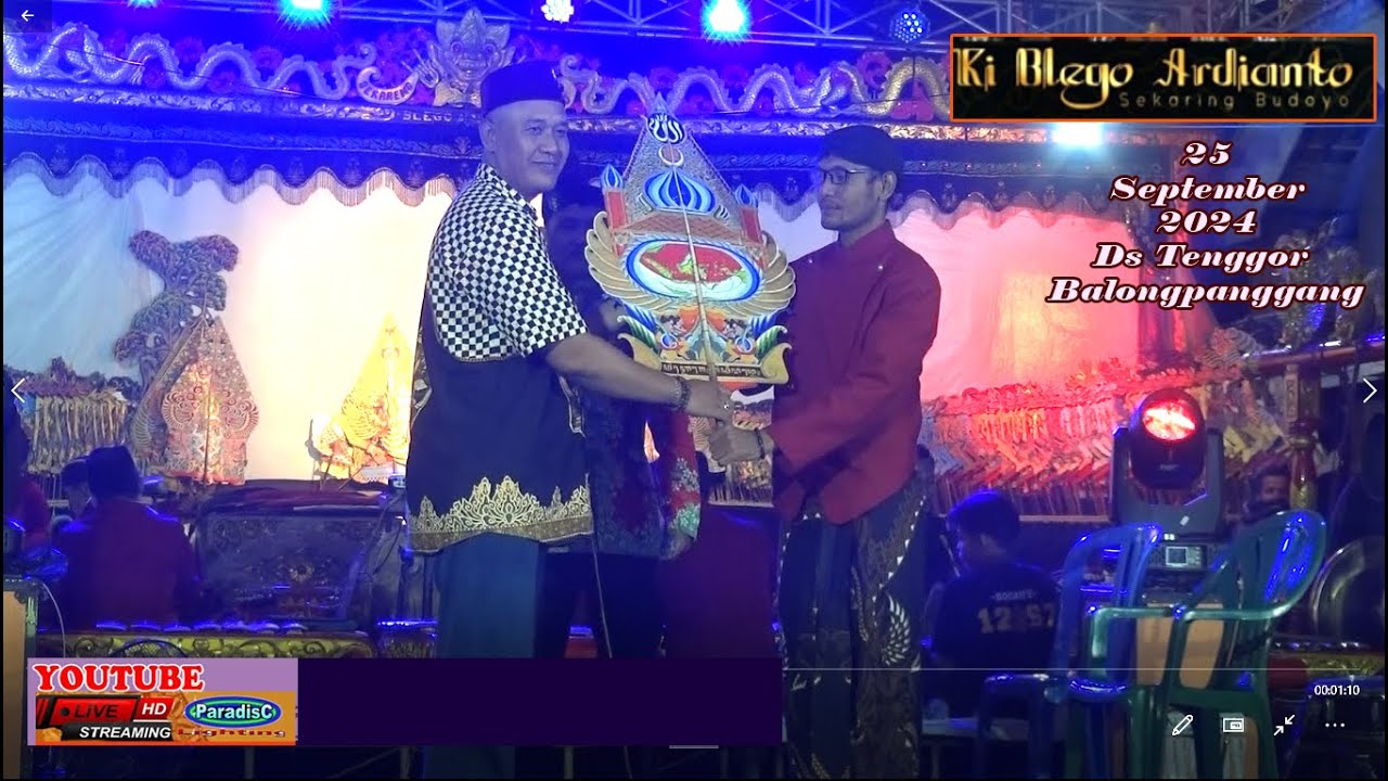 🔴Gebyar Wayang Kulit Ki Blego Ardianto Bersama Karawitan  SEKARING BUDOYO   Balongpanggang - Gresik