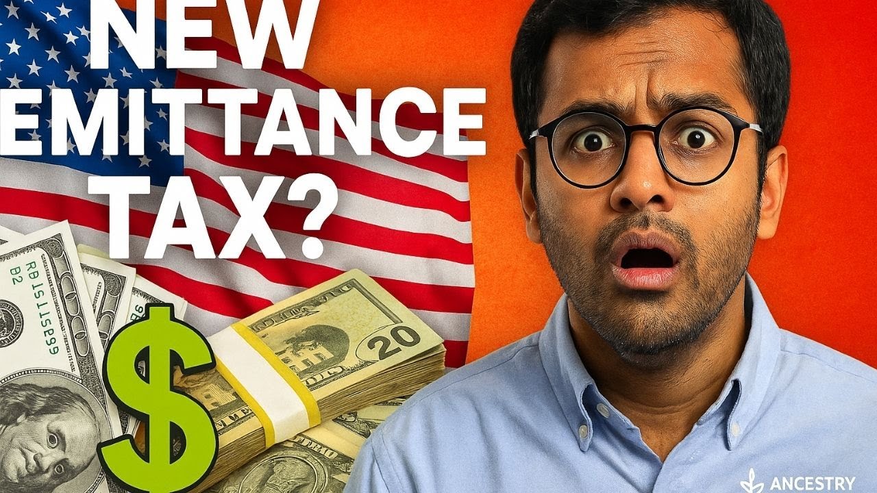 Trump's New Remittance Tax Explained | Impact on Indian Professionals & H-1B Visa Holders (2025)