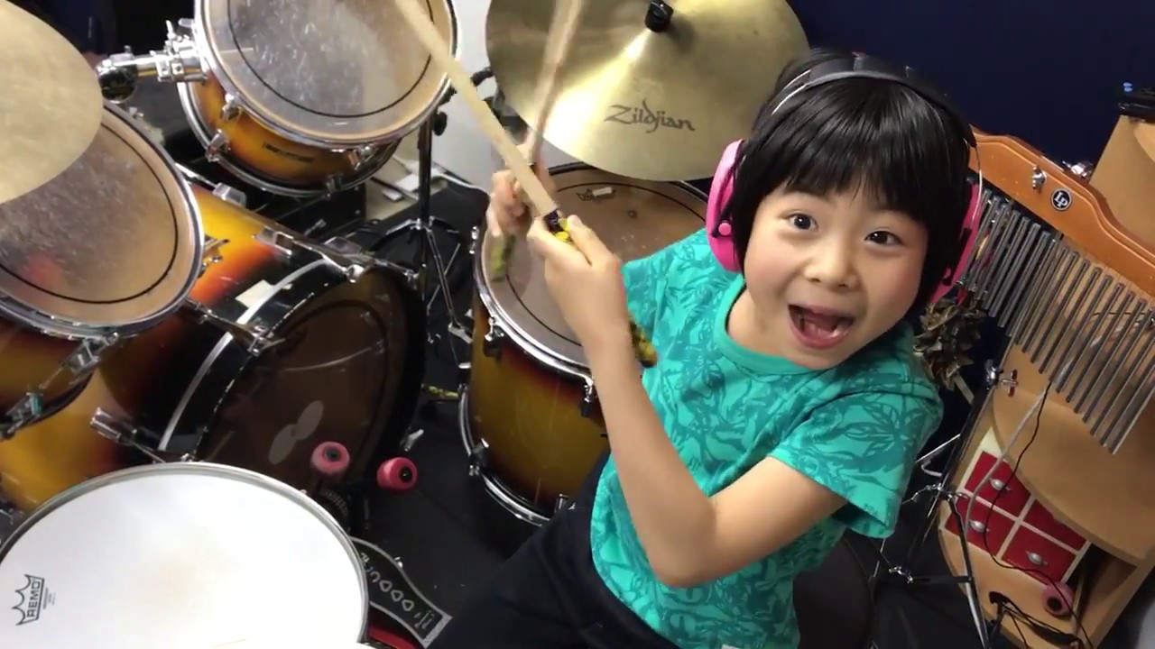 ”YOYOKA” Drum course ＃13  ”Head Without triplicate kick” 8year old