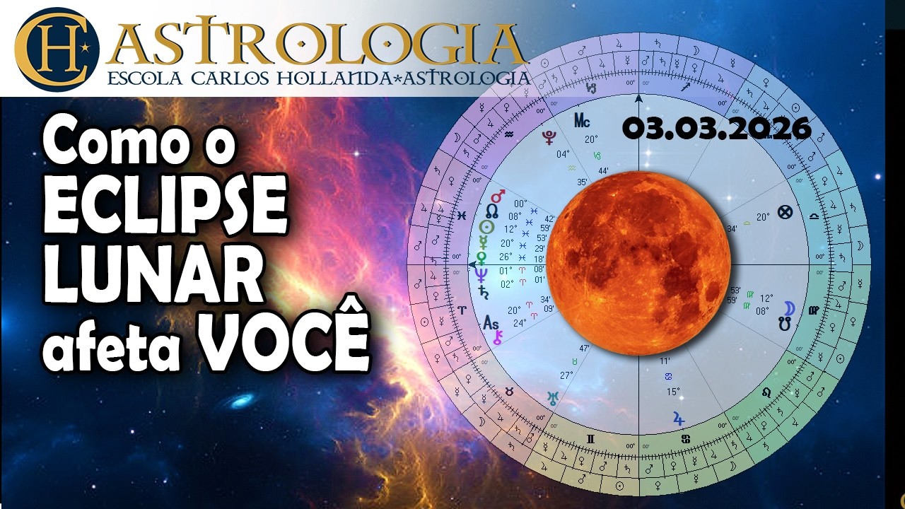 Como o Eclipse Afeta Você? As 12 Casas Astrológicas