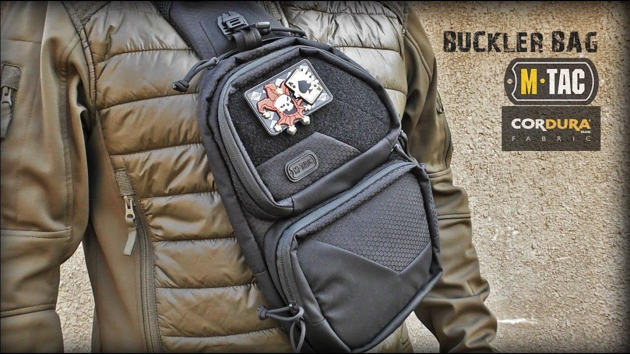 M-TAC СУМКА BUCKLER BAG ELITE HEX BLACK