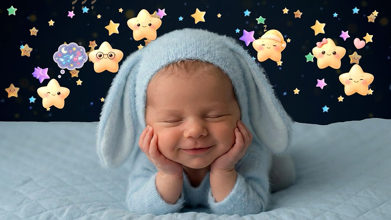 Instant Calm Baby Sleep in 3 Minutes 💤 Baby Sleep Music 💖 Mozart & Brahms Lullabies 💤 Deep Sleep