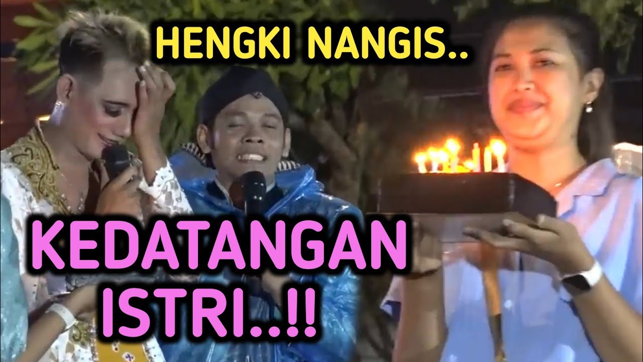 PERCIL HENGKI NANGIS KEDATANGAN ISTRINYA