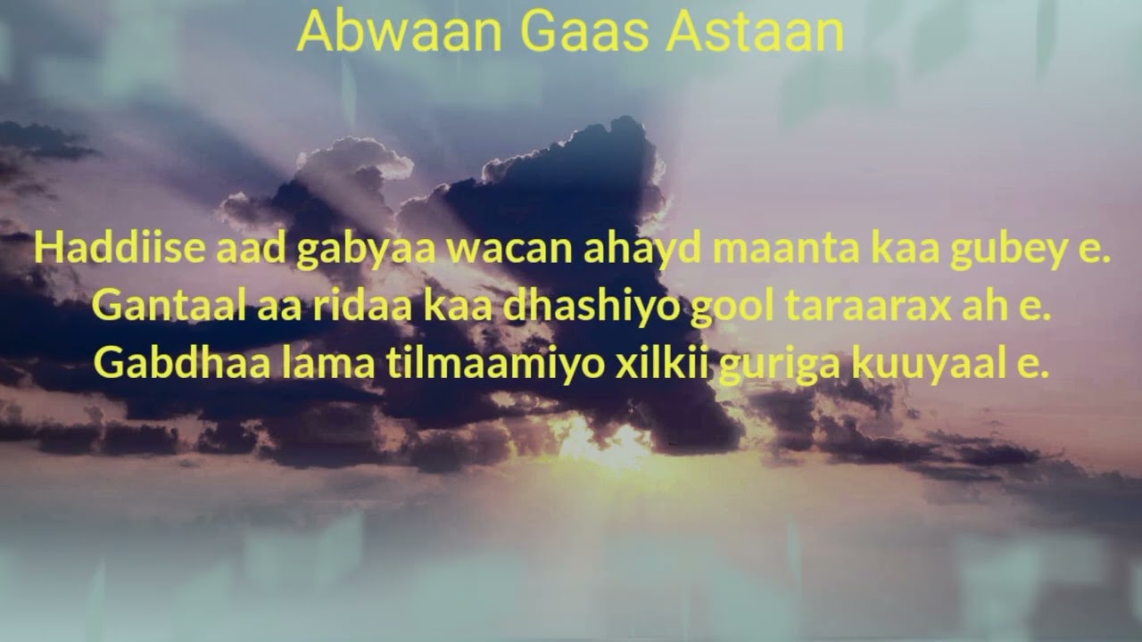 Gabaygii Gaas Astaan ee Ceel-dhidar