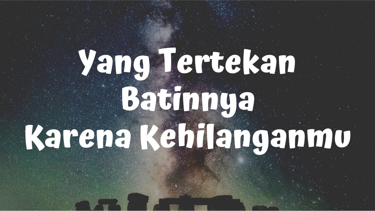 💙 Yang Tertekan Batinnya Karena Kehilanganmu 🙂