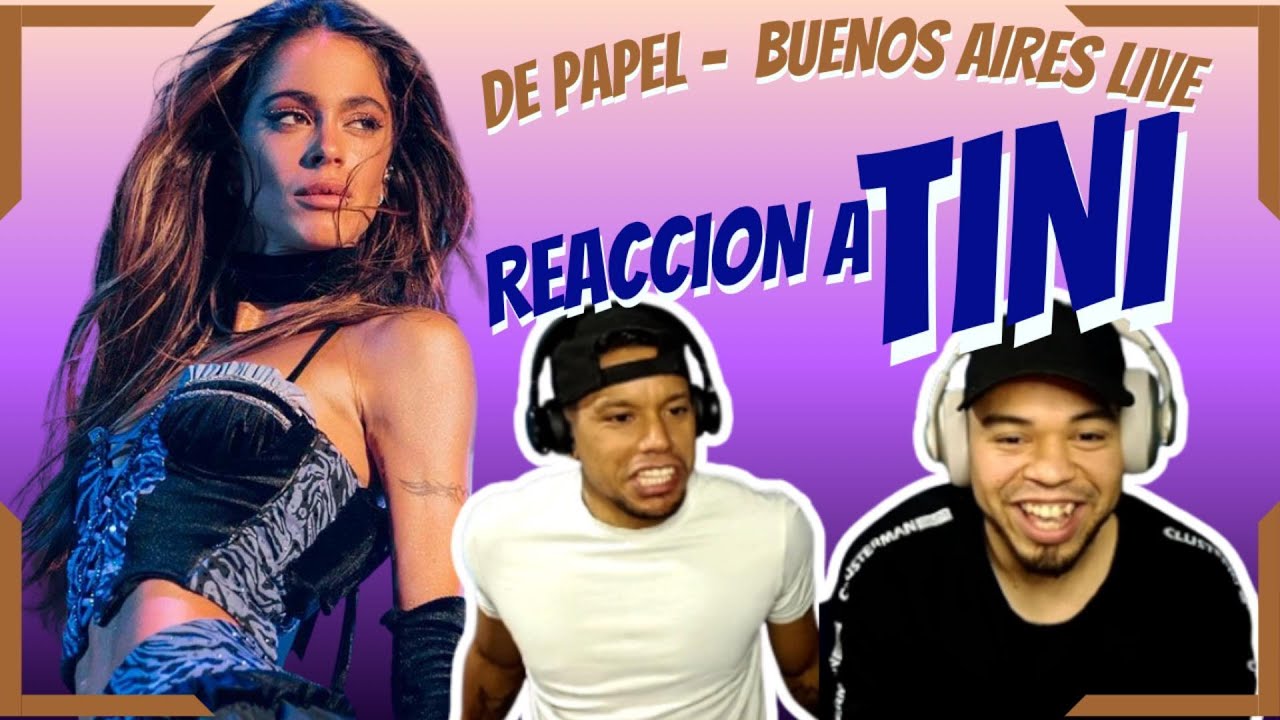 REACCIÓN a TINI POR PRIMERA VEZ 🇦🇷- DE PAPEL + BUENOS AIRES live | ELEHACHE 🇻🇪🔥Martina Stoessel👑✨