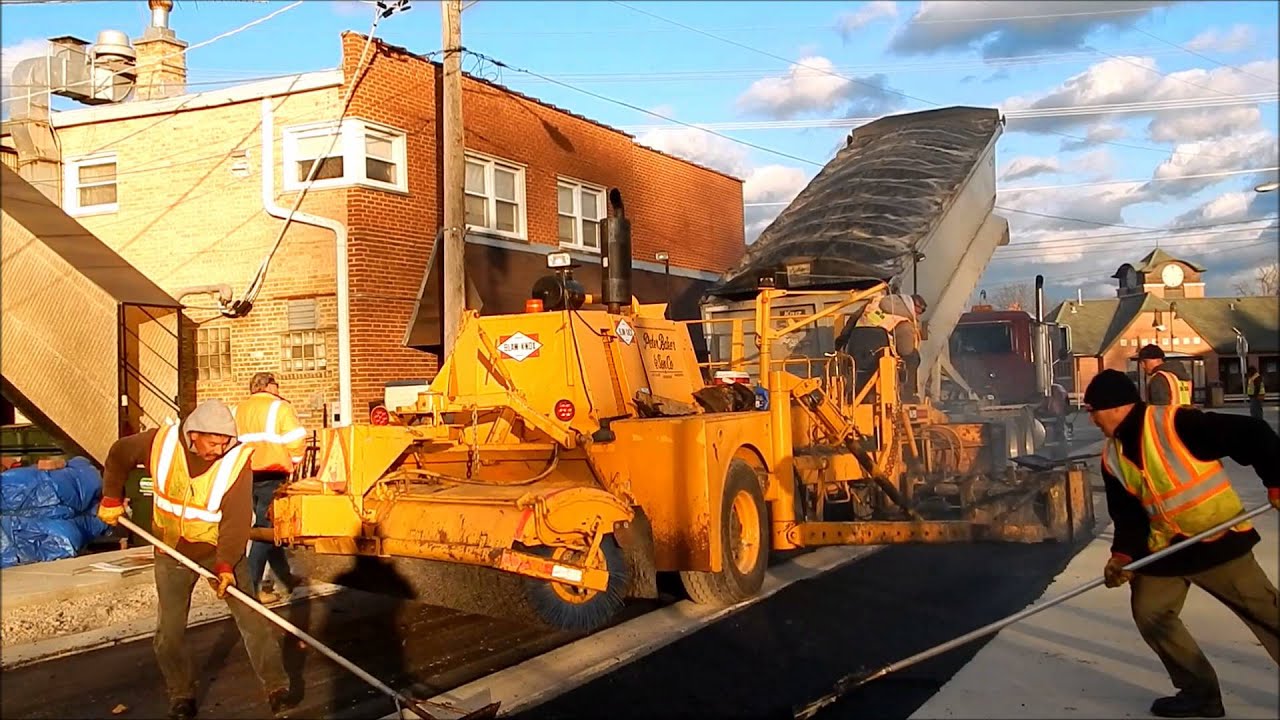 Blaw Knox RW-195D Road Widener Working
