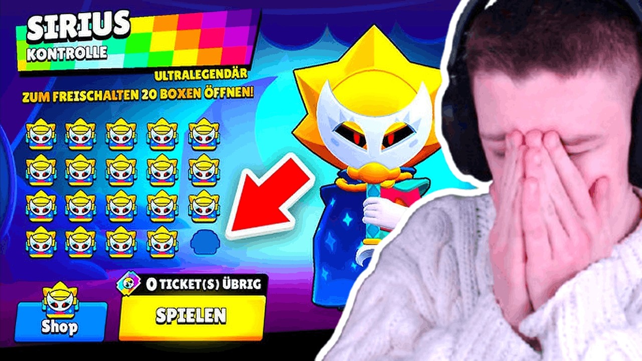 😱🤯Ich versuche NEUEN BRAWLER SIRIUS FREIZUSCHALTEN... (Katastrophe) | Brawl Stars