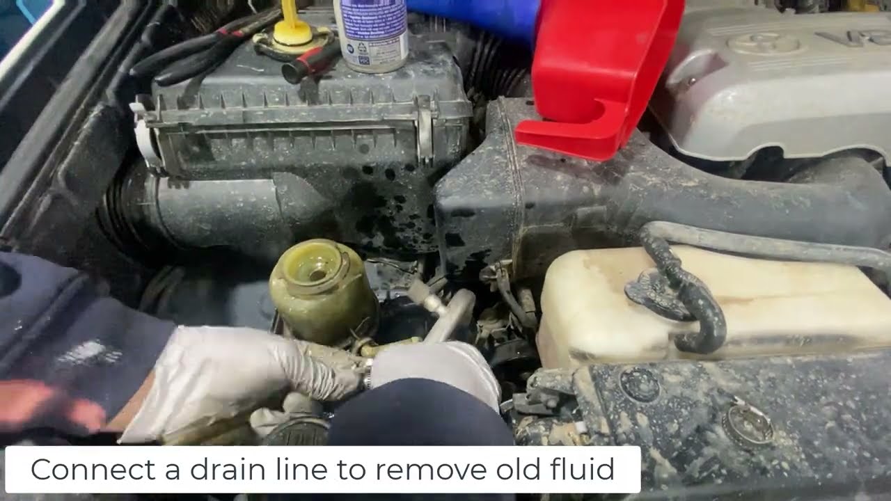 Toyota 4runner 2003 power steering fluid flush