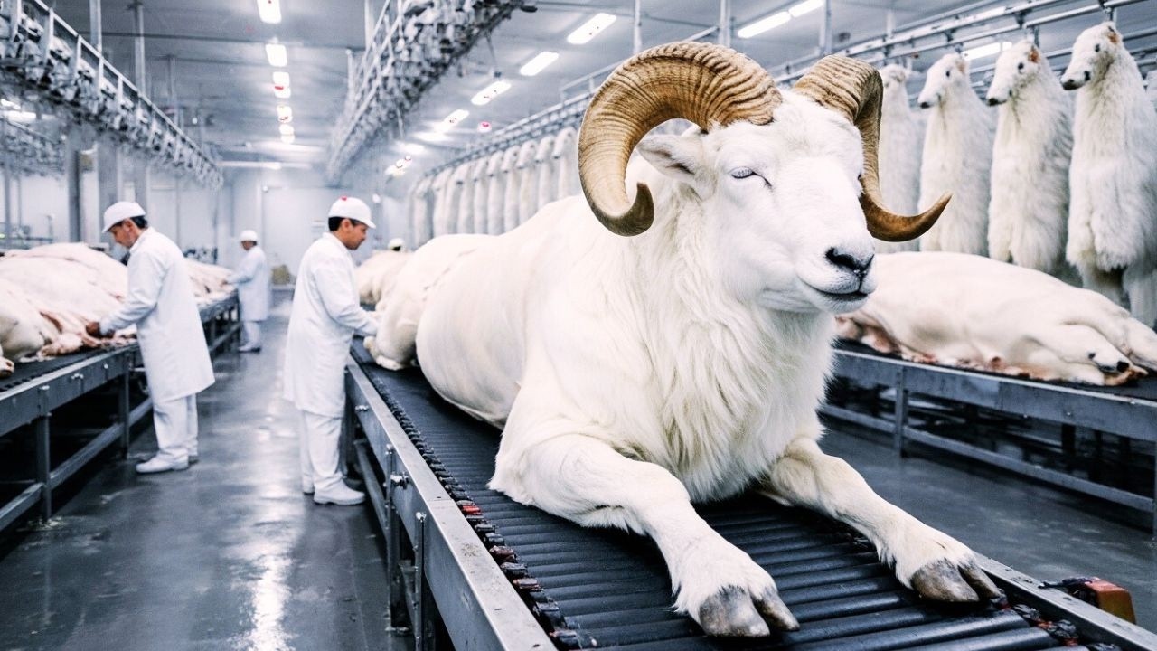The Modern Dall Sheep Industry: Inside Alaska’s Large-Scale Meat and Fur Factories