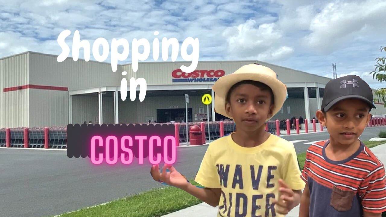 Shopping in Costco