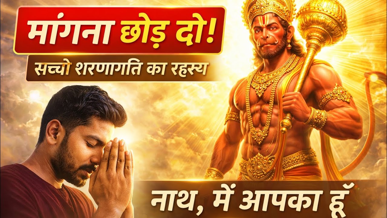 सच्ची शरणागति क्या है? | हनुमान जी और तुलसीदास जी का रहस्य”