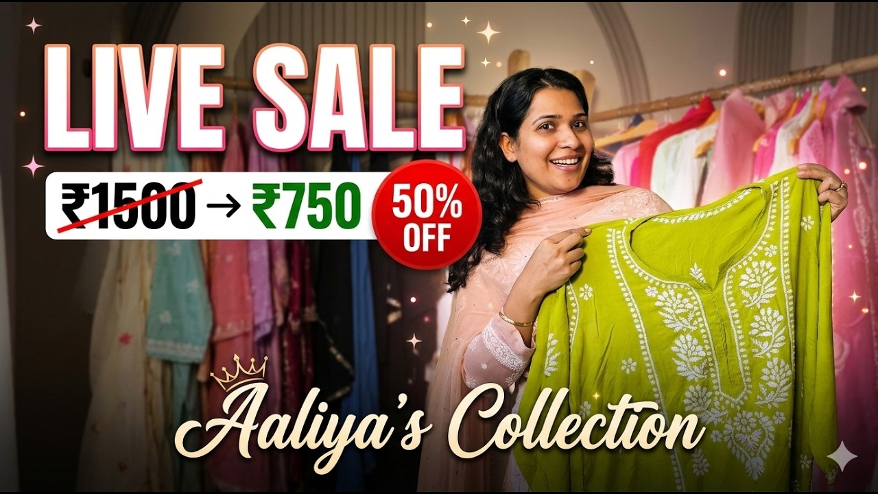 EID LIVE SALE 50% OFF Saturday Eid sale #eid