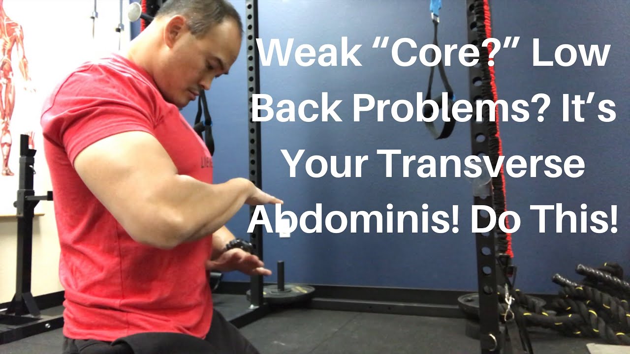 Weak “Core?” Low Back Problems? It’s Your Transverse Abdominis! Do This! | Dr Wil & Dr K