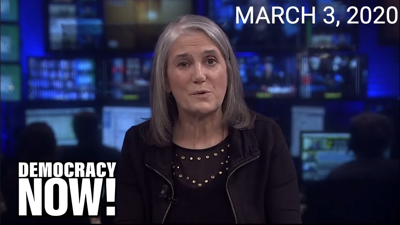 Top U.S. & World Headlines &mdash; March 3, 2020