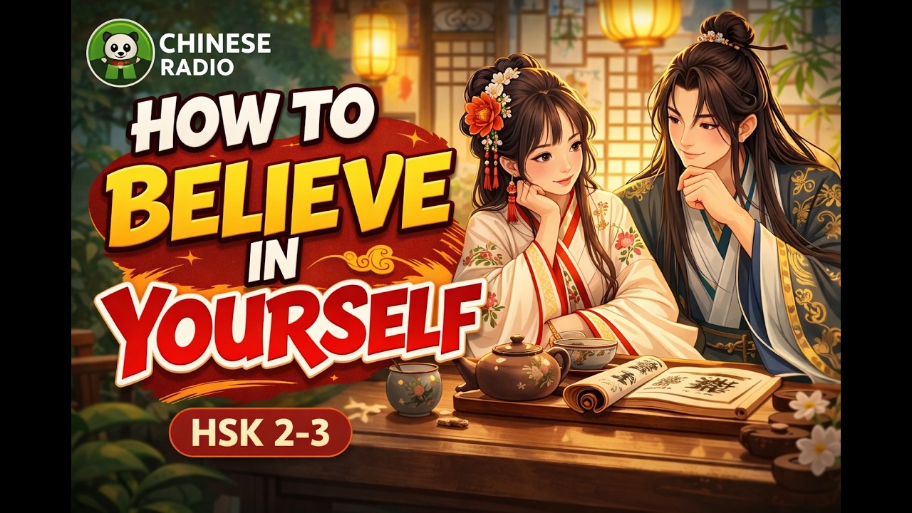 HSK 2-3 | How to believe in yourself | 如何建立自信 | Chinese Radio Podcast