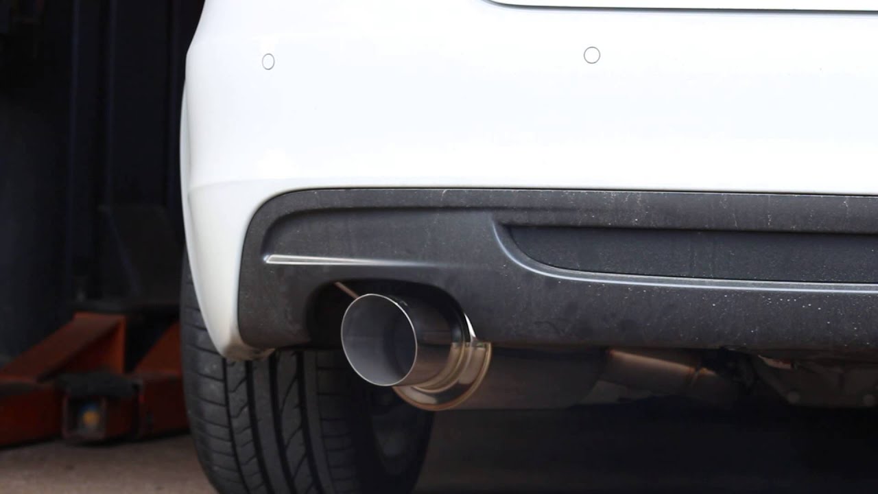BMW 135i Custom exhaust