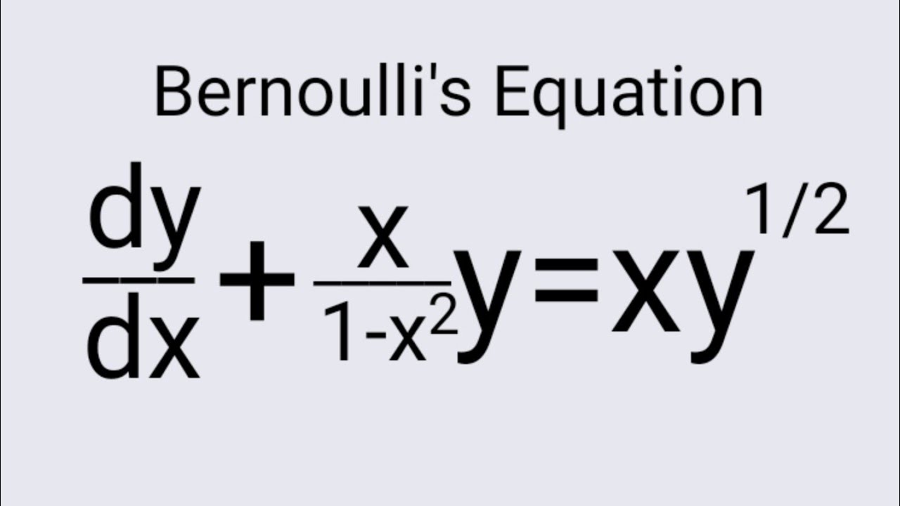 dy/dx+(x/(1-x^2))y=xy^(1/2) #УравнениеБернулли L699