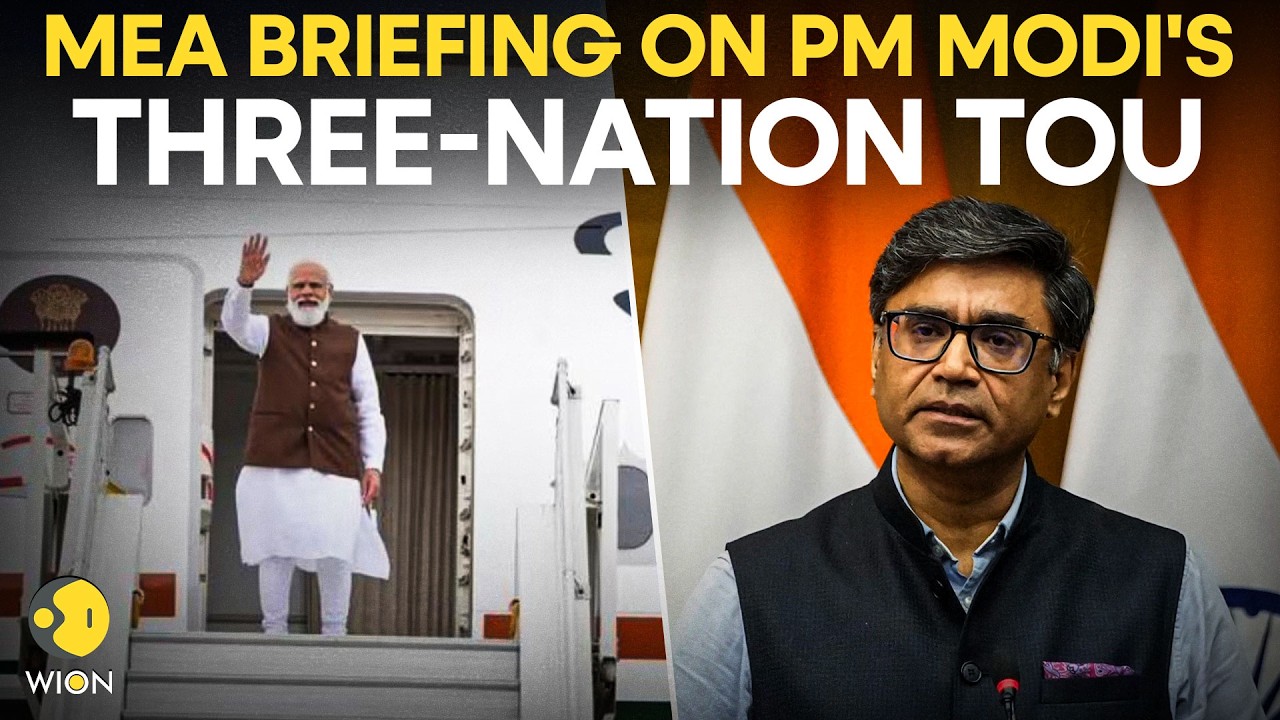 LIVE: MEA Addresses PM Modi's Indonesia-Australia-New Zealand Tour | WION