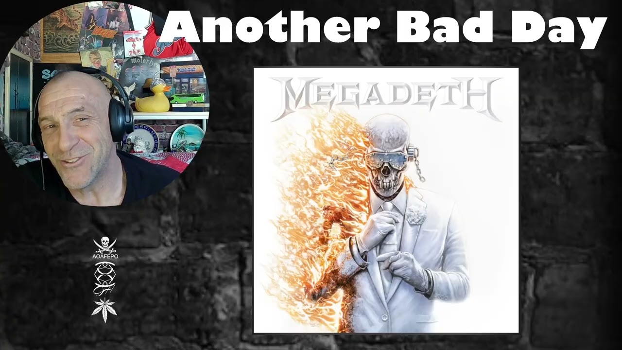 Megadeth - Another Bad Day - Reaction & Rant with Rollen (First Listen)