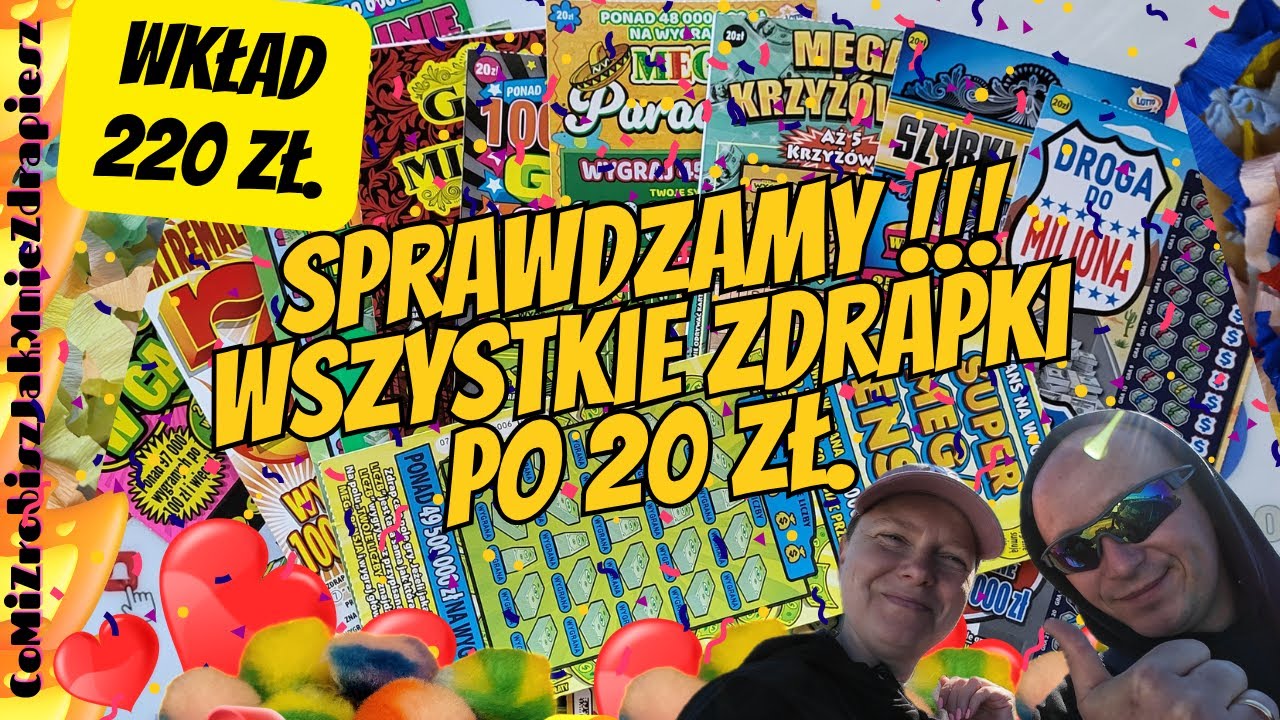 Wielki test zdrapek za 20zł.  💲💪🎉❤️😍💞🥰😊✊🔞#zdrapki #zdrapkilotto #lotto #yt #youtube