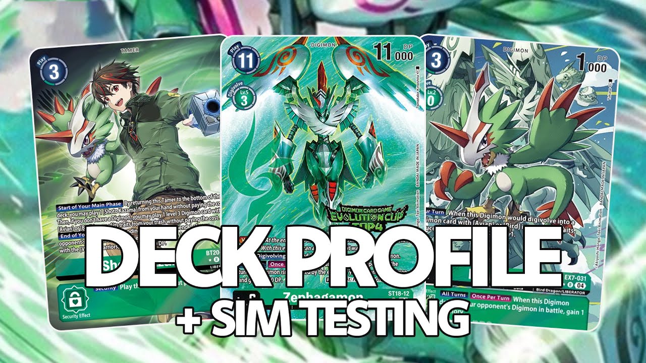 Zephagamon Has the Potential to be Top Tier - BT20 Deck Profile + Sim Testing
