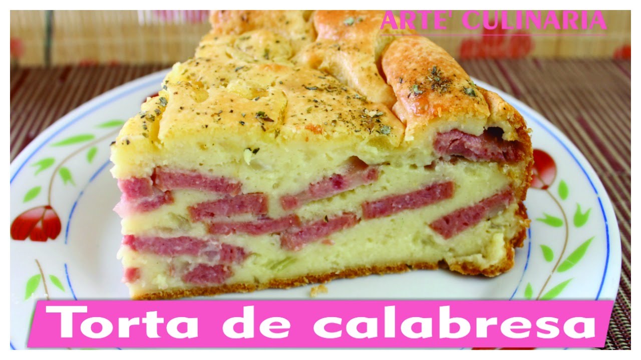TORTA DE CALABRESA DE LIQUIDIFICADOR