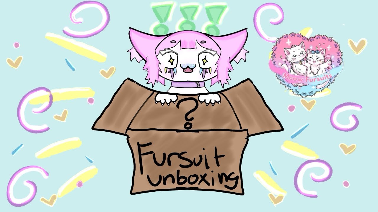 🍋Fursuit unboxing!!!🍋|| meowfursuit (loud happy sound warning)