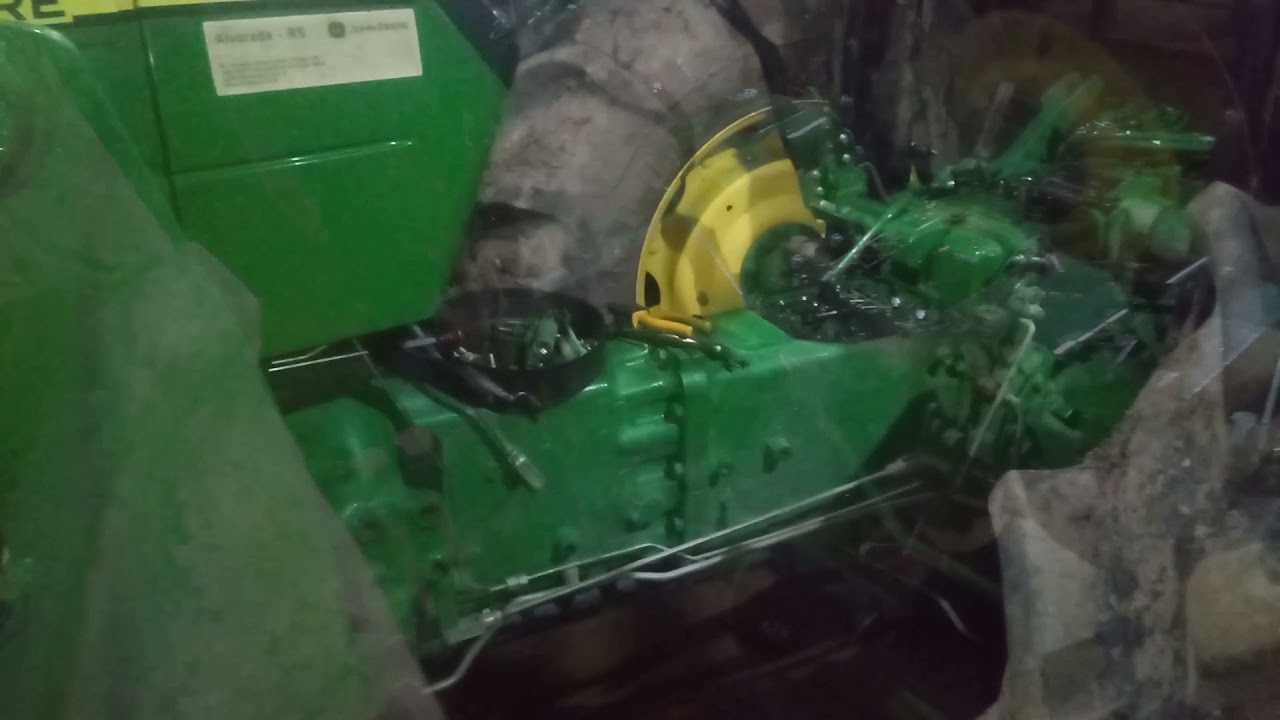 John Deere 5075E Desmontagem caixa de marcha
