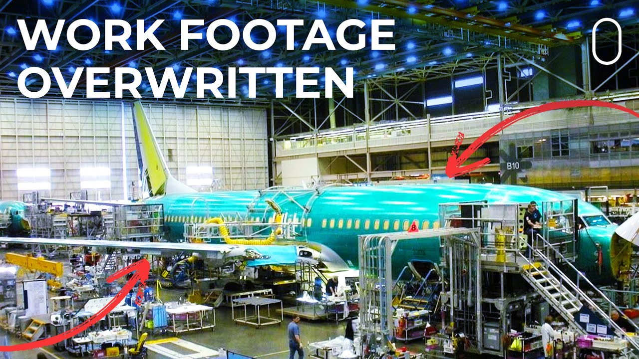 NTSB: Alaska Airlines Boeing 737 MAX 9 Door Plug Work Footage Overwritten