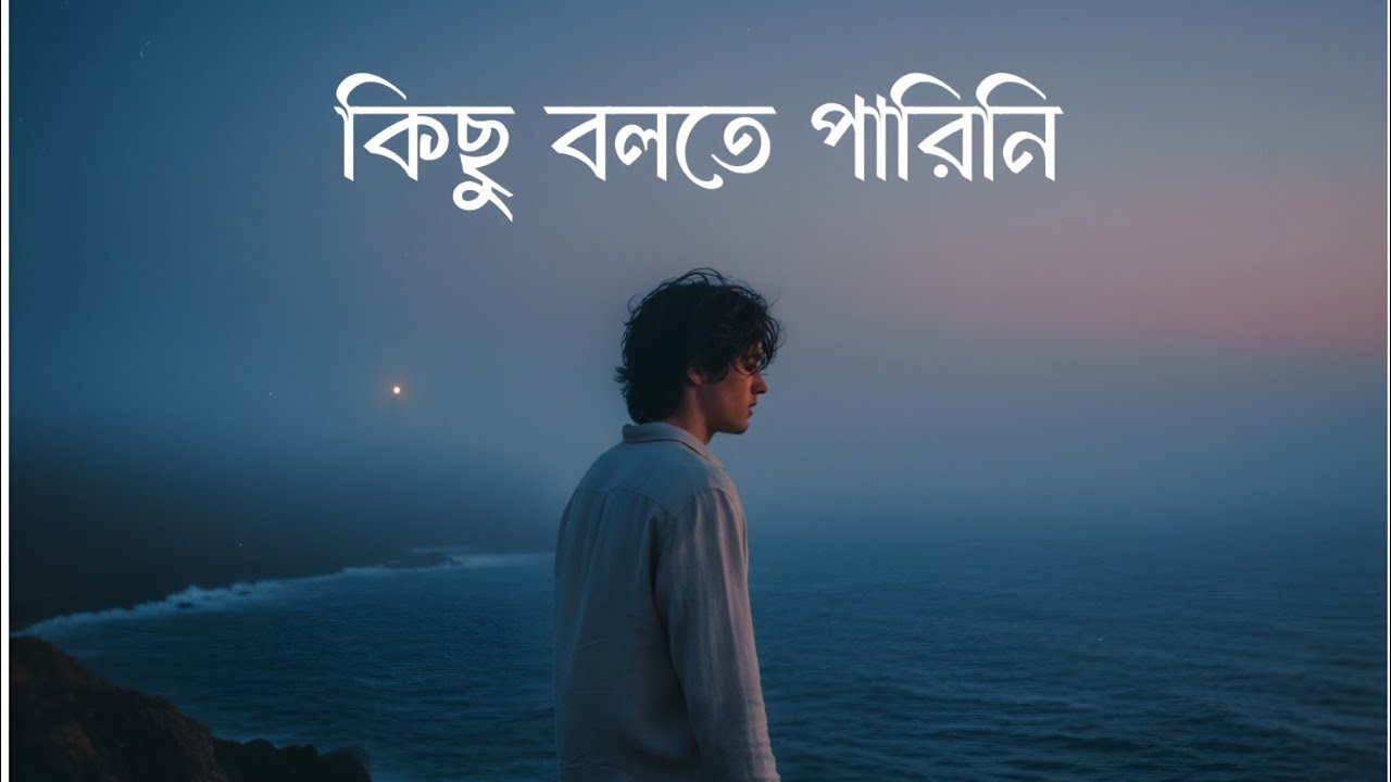 কিছু বলতে পারিনি- Kichu Bolte Parini Sadness Song | Created by BR-AFJAL 