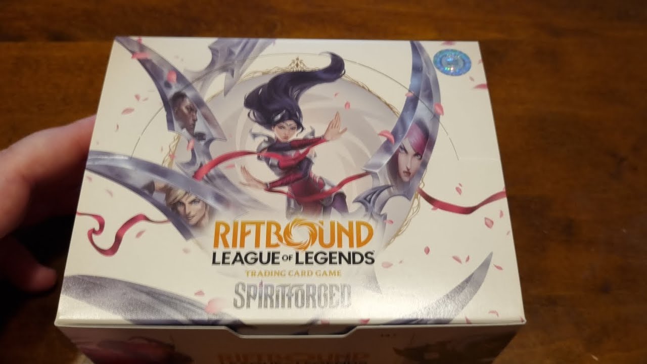 Ripping a Spiritforged booster box