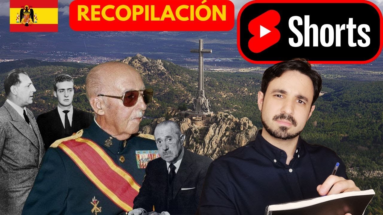 RECOPILACIÓN Shorts. EL FRANQUISMO (1939-1975). Historia de España.